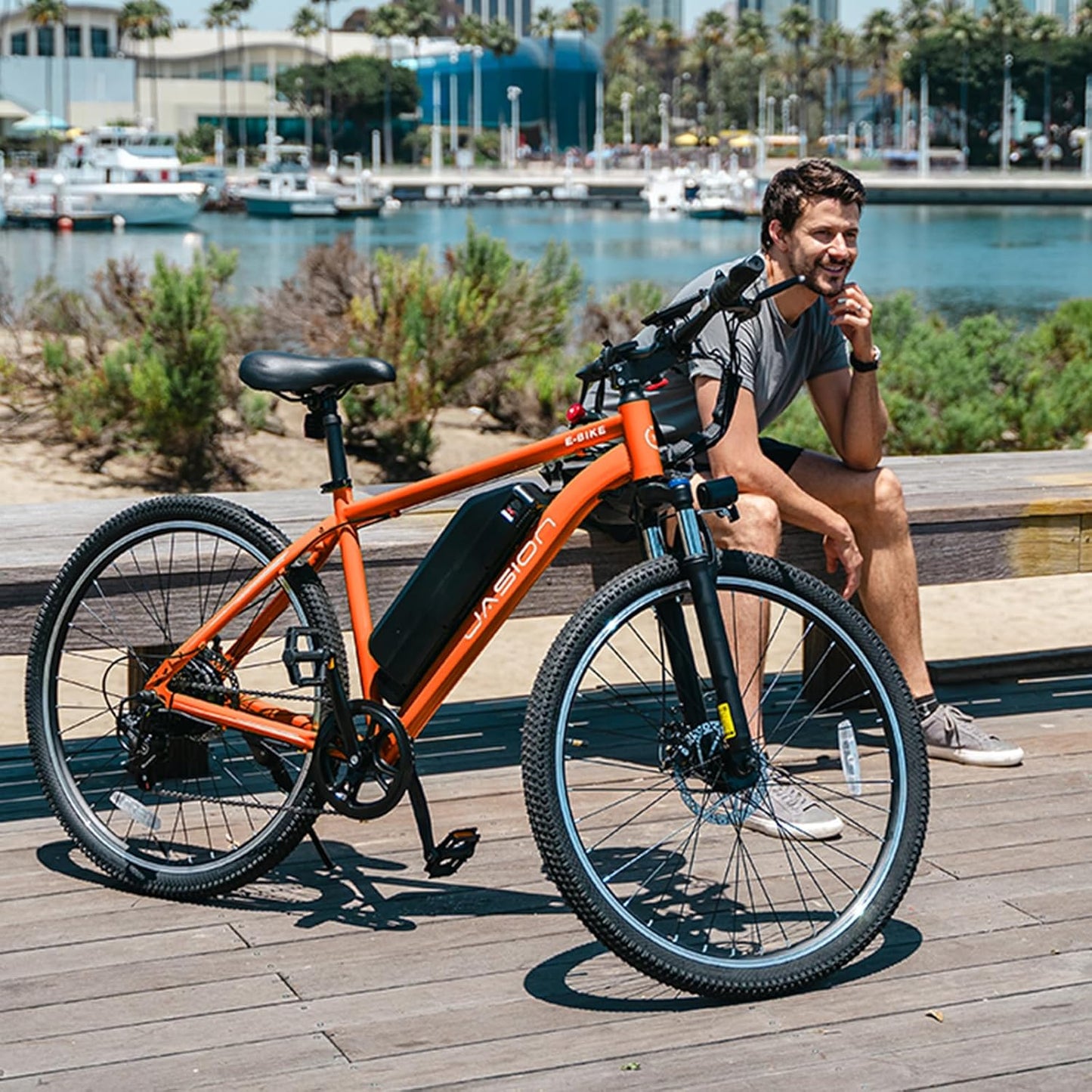 Eb5 Electric Bike 500W Motor 40Miles 20Mph